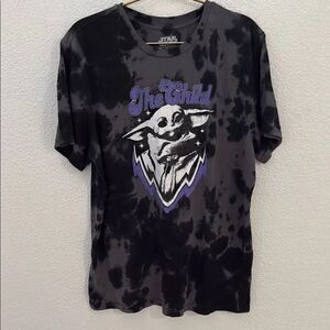 Star Wars The Child Black and Gray T-Shirt- Size XL